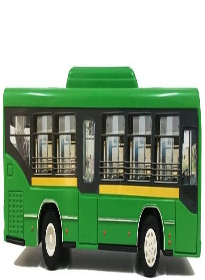 USCATALOG Gift Gallery Pull Back Toys Low Floor Bus - Image 3